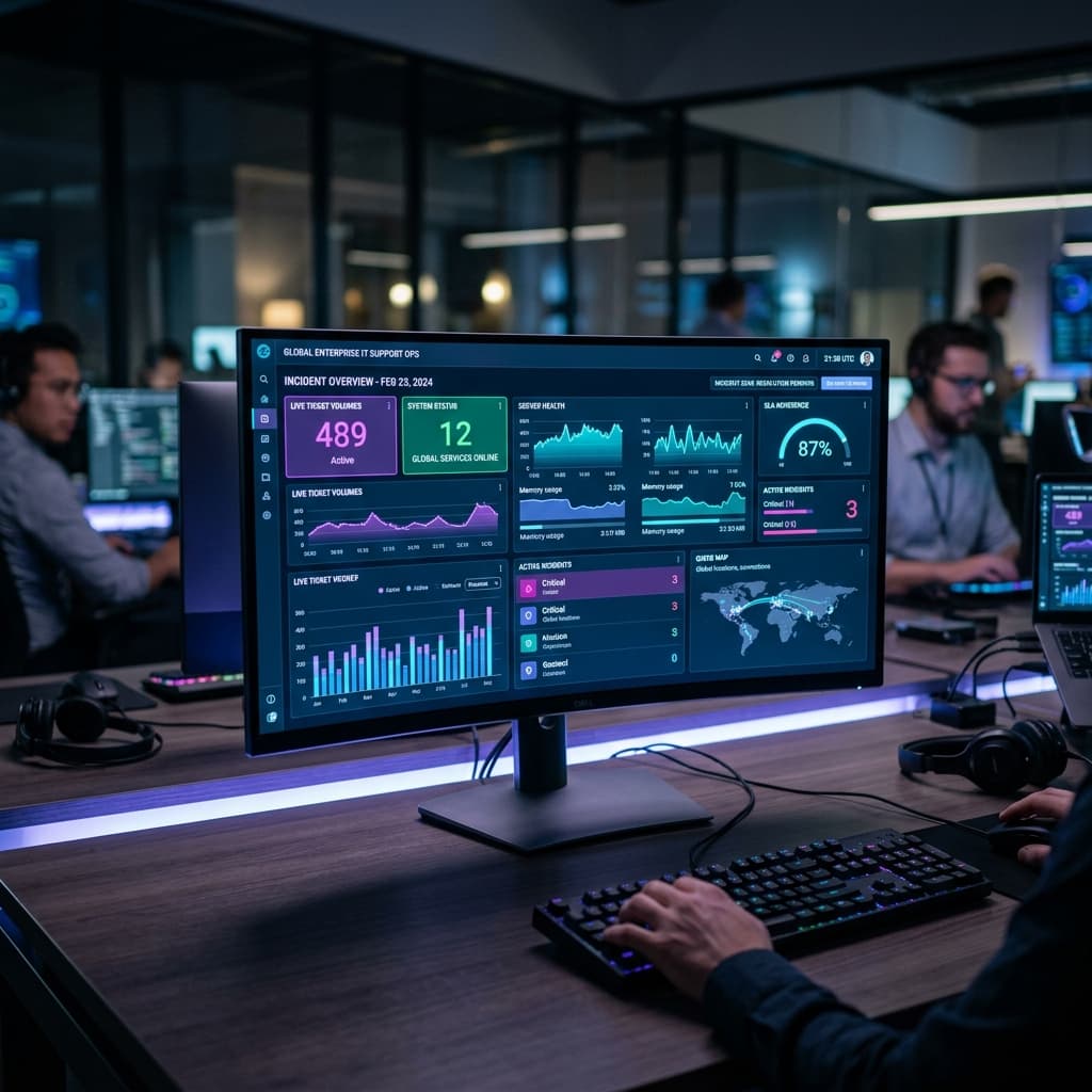 Mbështetje TIK & Helpdesk