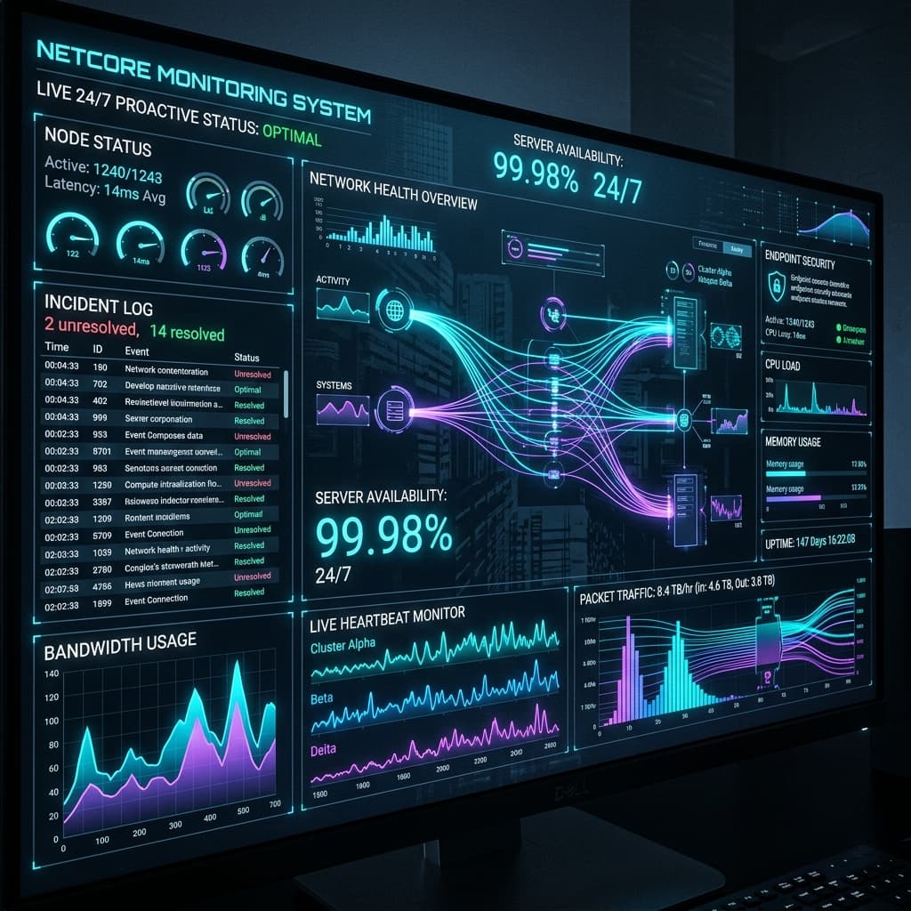 24/7 PROACTIVE MONITORING